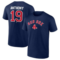 Roman Anthony Boston Red Sox Winning Streak Name & Number T-Shirt - Navy - MLB Sale