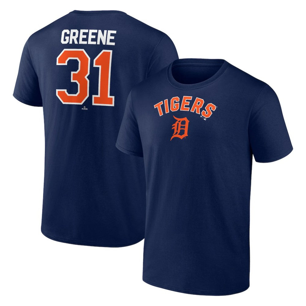 Riley Greene Detroit Tigers Winning Streak Name & Number T-Shirt - Navy - MLB Sale