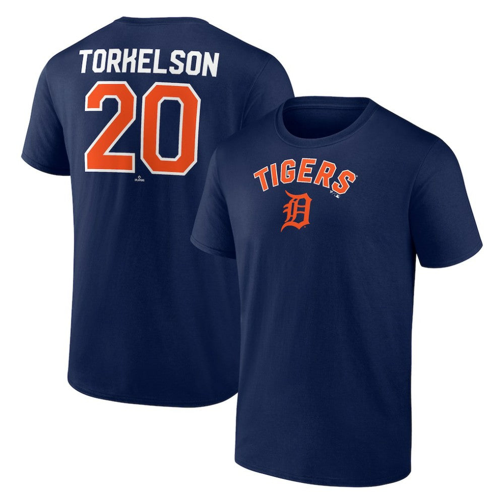 Spencer Torkelson Detroit Tigers Winning Streak Name & Number T-Shirt - Navy - MLB Lifestyle