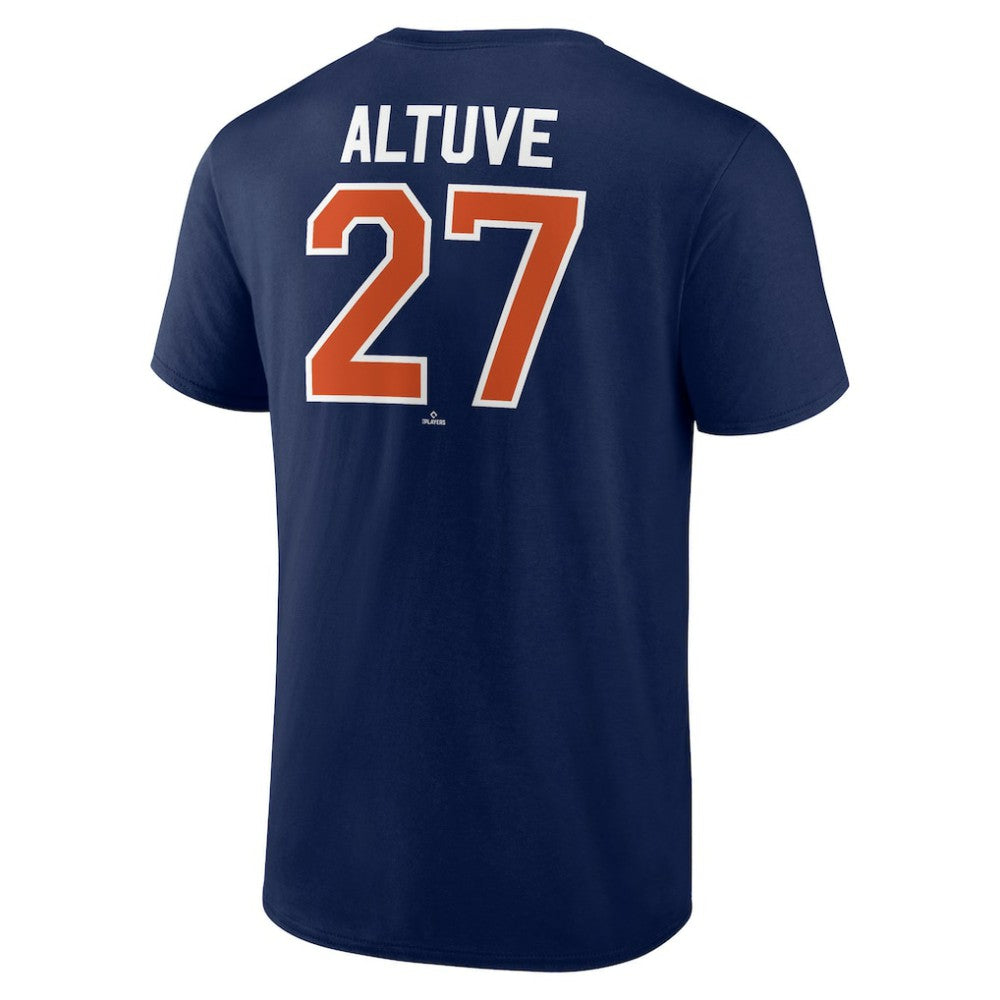 Jose Altuve Houston Astros Winning Streak Name & Number T-Shirt - Navy - MLB Sale