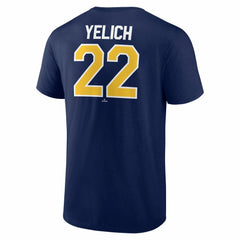 Christian Yelich Milwaukee Brewers Winning Streak Name & Number T-Shirt - Navy - MLB Lifestyle
