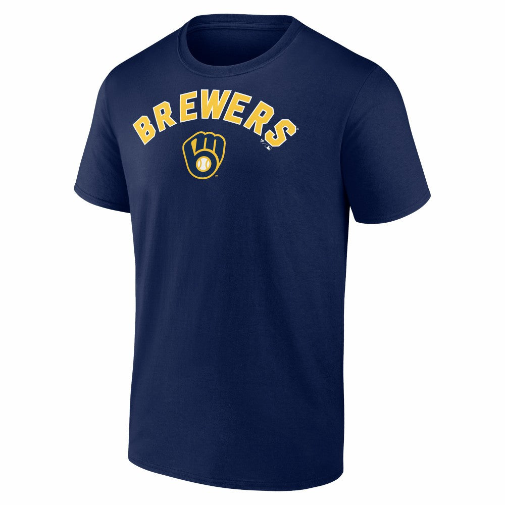 Jackson Chourio Milwaukee Brewers Winning Streak Name & Number T-Shirt - Navy - MLB Discount