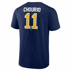 Jackson Chourio Milwaukee Brewers Winning Streak Name & Number T-Shirt - Navy - MLB Discount