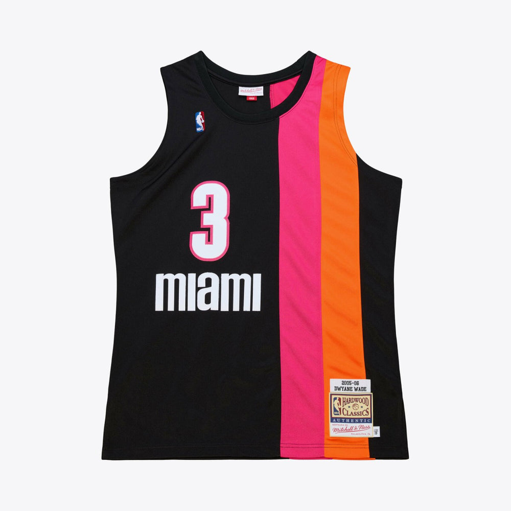 Dwyane Wade Miami Heat 2005-06 Hardwood Classics Authentic Jersey Black | Mitchell & Ness online