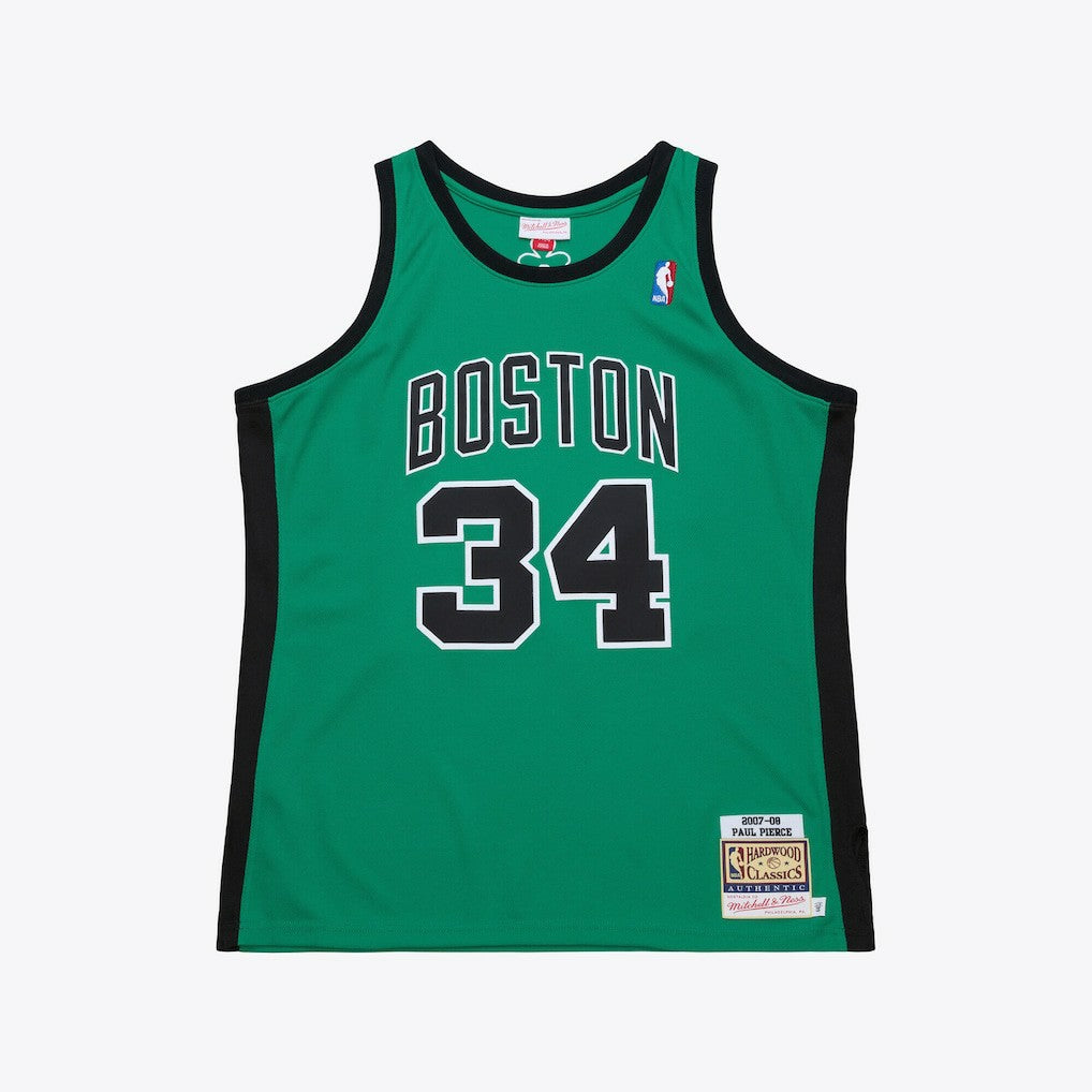 Paul Pierce Boston Celtics 2007-08 Hardwood Classics Authentic Jersey Kelly Green | Mitchell & Ness Near Me