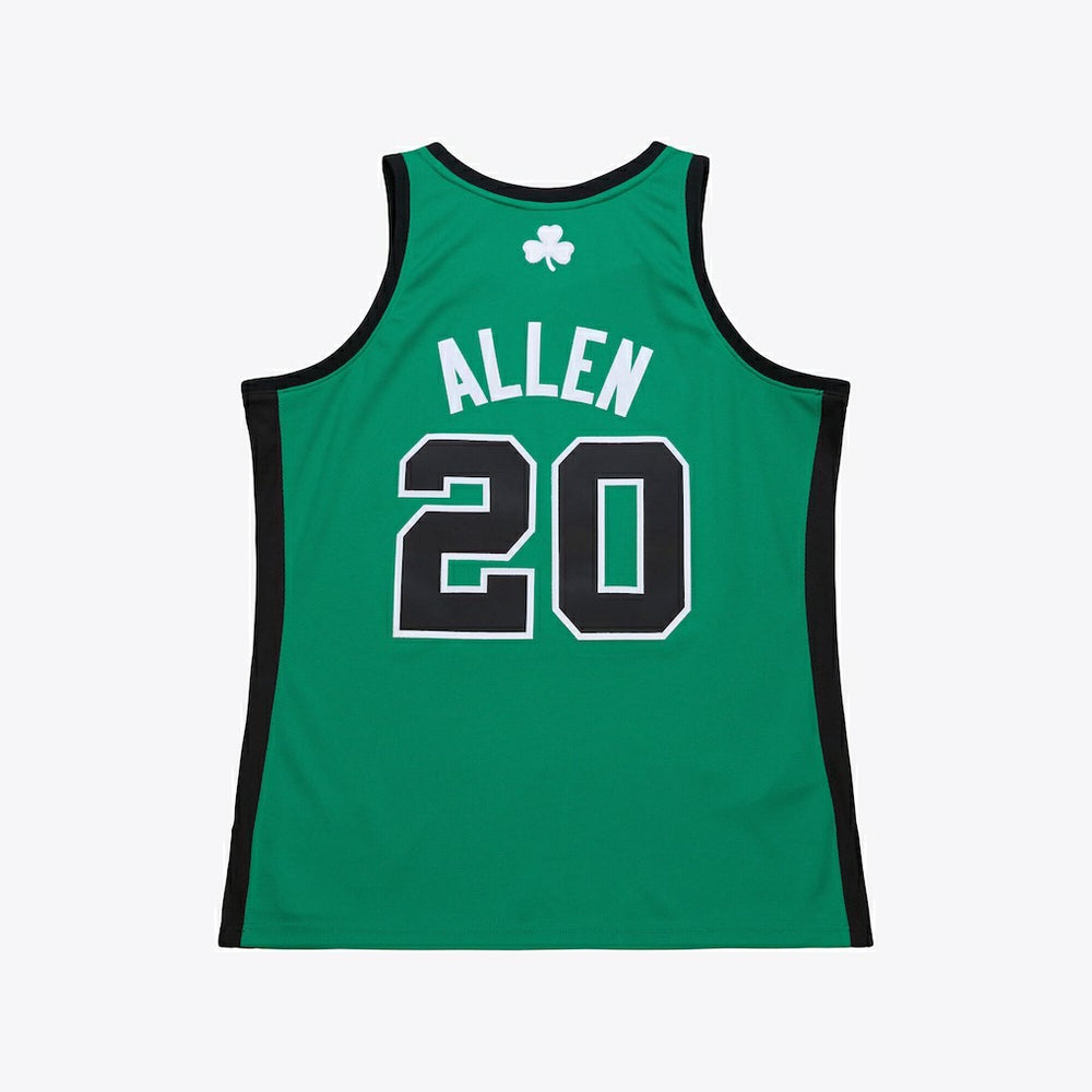 Ray Allen Boston Celtics 2007-08 Hardwood Classics Authentic Jersey Kelly Green | Mitchell & Ness