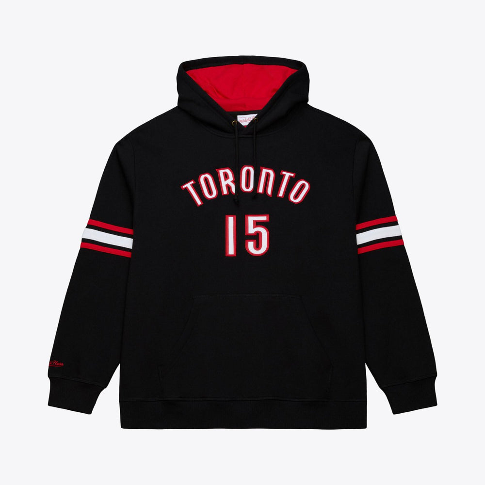 Vince Carter Toronto Raptors Name & Number Hoodie Black | Mitchell & Ness Lifestyle
