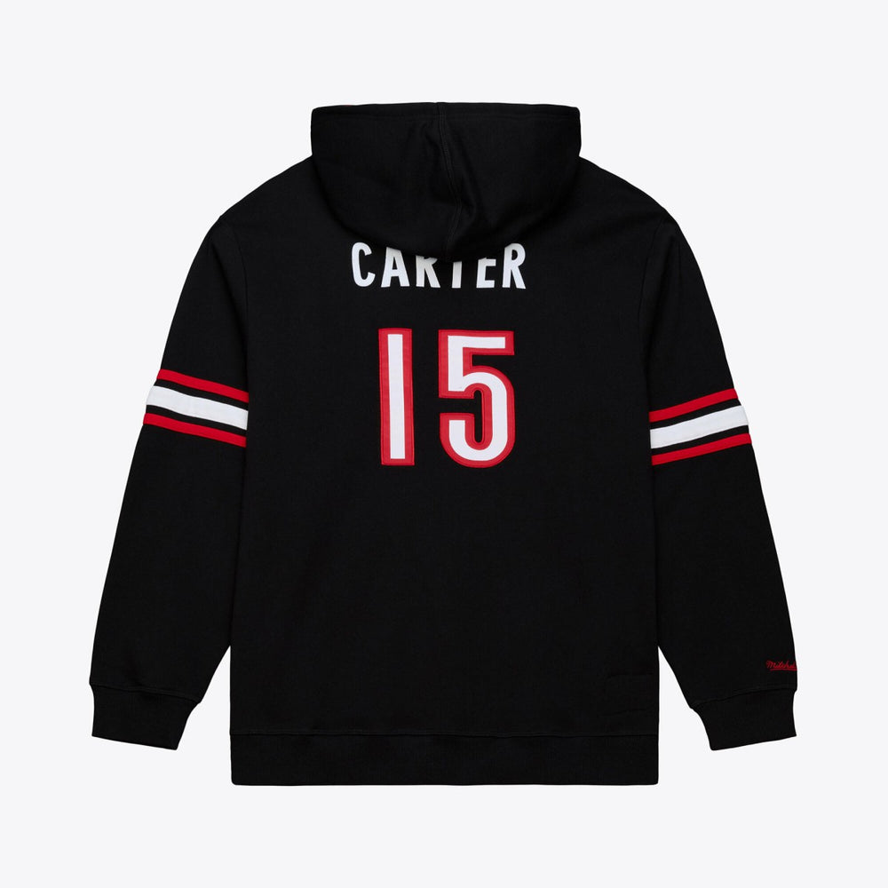 Vince Carter Toronto Raptors Name & Number Hoodie Black | Mitchell & Ness Lifestyle