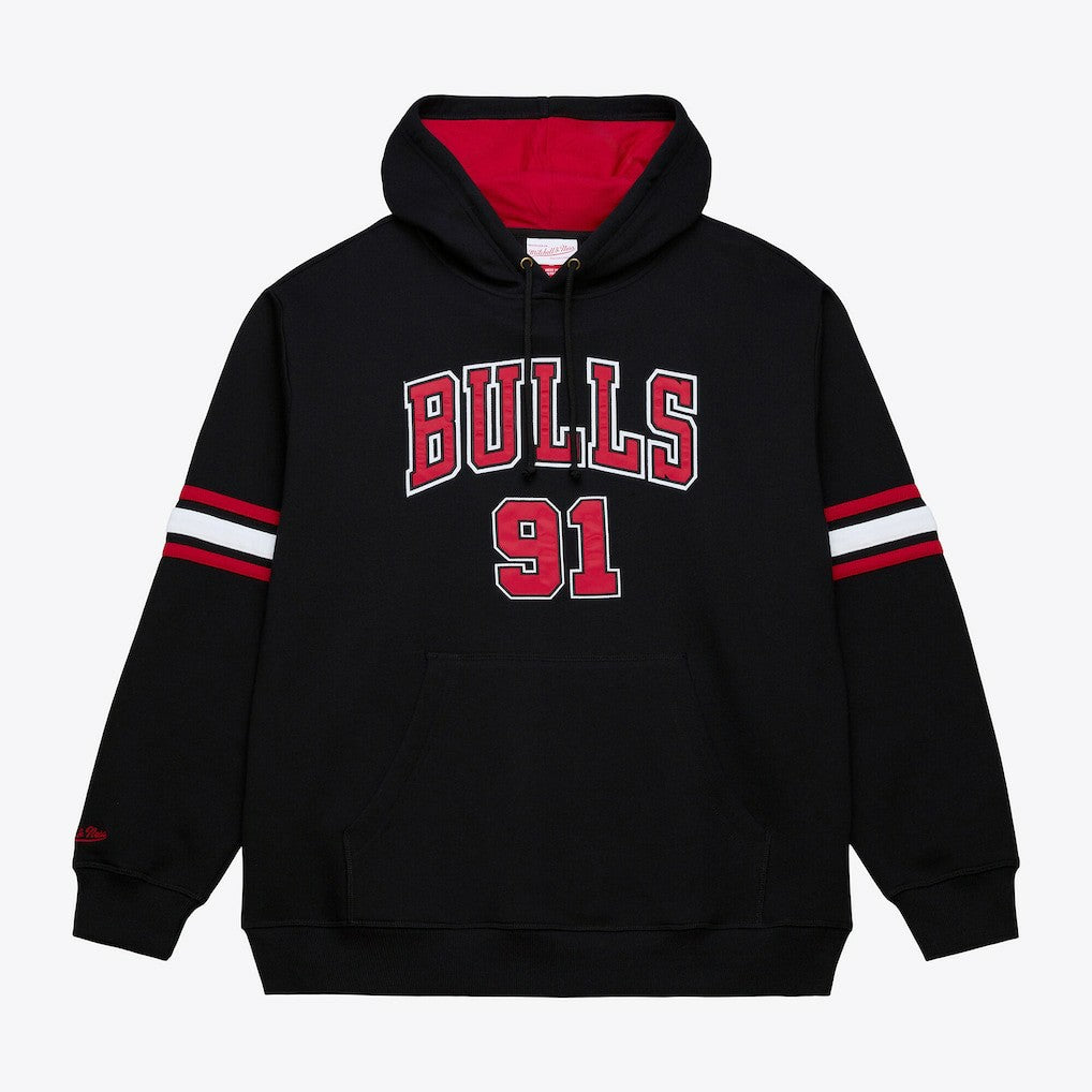 Dennis Rodman Chicago Bulls Name & Number Hoodie for sale Black | Mitchell & Ness outlet