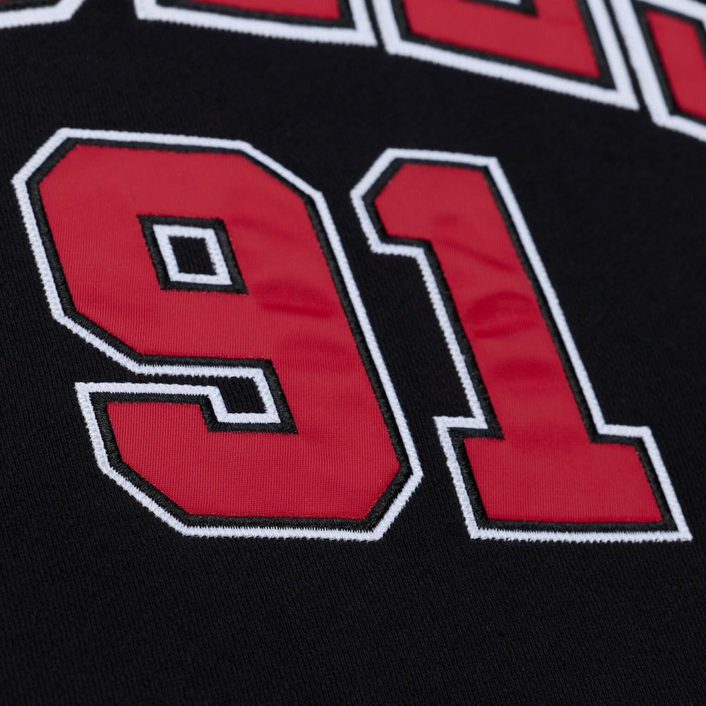 Dennis Rodman Chicago Bulls Name & Number Hoodie for sale Black | Mitchell & Ness outlet