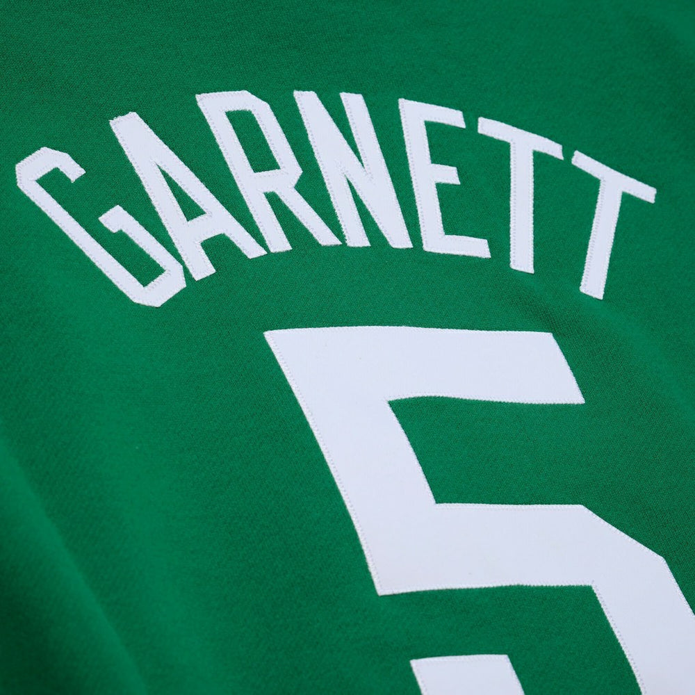 Kevin Garnett Boston Celtics Name & Number Hoodie Kelly Green | Mitchell & Ness
