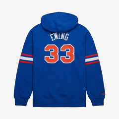 Patrick Ewing New York Knicks Name & Number Hoodie Blue | Mitchell & Ness outlet