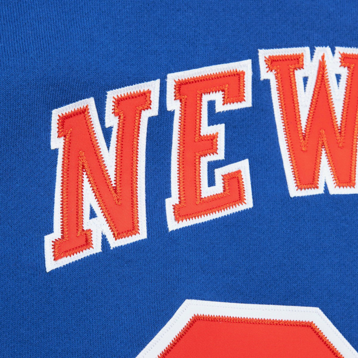 Patrick Ewing New York Knicks Name & Number Hoodie Blue | Mitchell & Ness outlet
