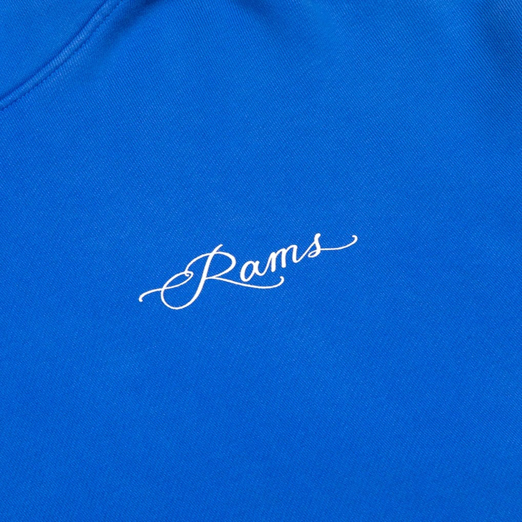 Los Angeles Rams Born x Raised Unisex Fine Line Hoodie Royal