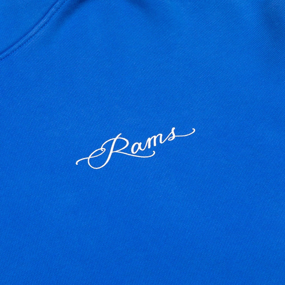 Los Angeles Rams Born x Raised Unisex Fine Line Hoodie Royal