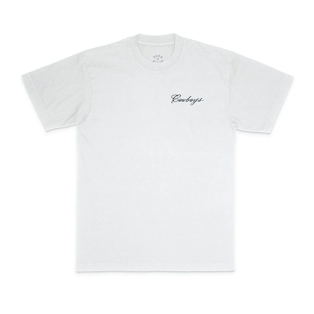 Dallas Cowboys Born x Raised Unisex Fine Line T-Shirt White