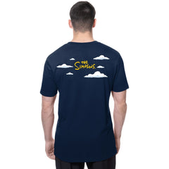 Houston Astros New Era MLB x Simpsons 2026 Collab Clouds T-Shirt - Navy - New Era Online