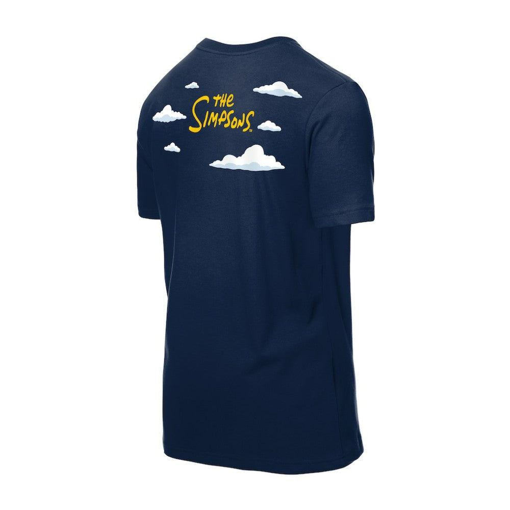 Houston Astros New Era MLB x Simpsons 2026 Collab Clouds T-Shirt - Navy - New Era Online