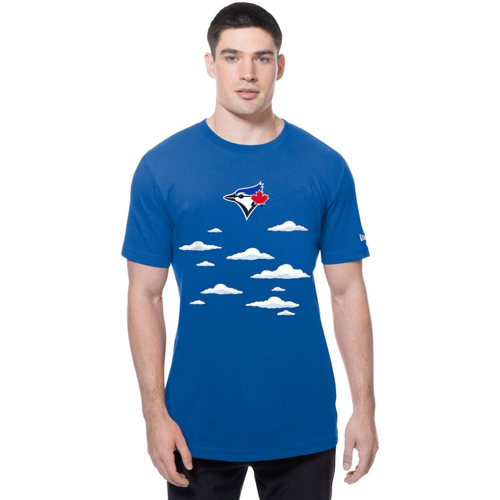 Toronto Blue Jays New Era MLB x Simpsons 2026 Collab Clouds T-Shirt - Royal - New Era on Sale