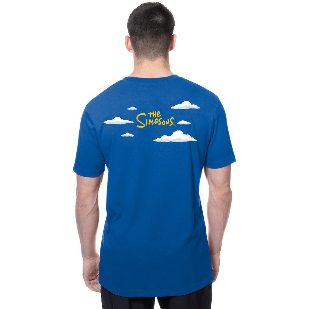 Toronto Blue Jays New Era MLB x Simpsons 2026 Collab Clouds T-Shirt - Royal - New Era on Sale