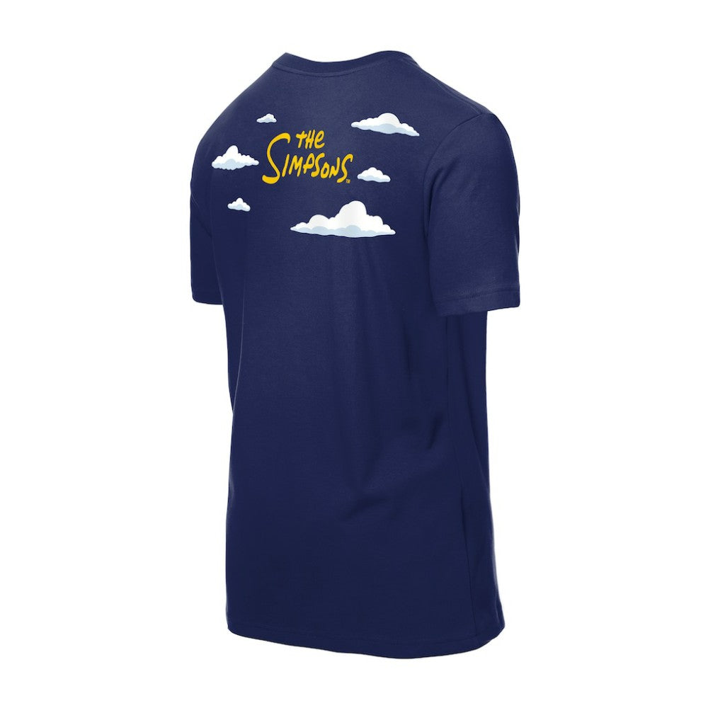 Los Angeles Dodgers New Era MLB x Simpsons 2026 Collab Clouds T-Shirt - Royal - New Era Sale
