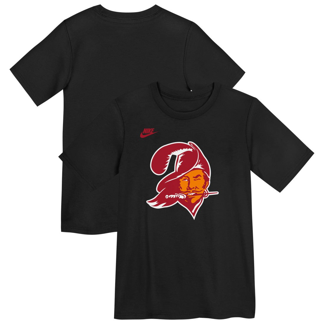 Nike Tampa Bay Buccaneers Preschool Bucco Bruce T-Shirt Black