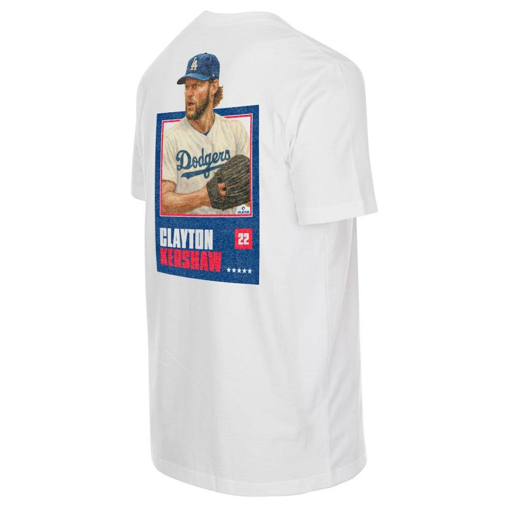 Clayton Kershaw Los Angeles Dodgers New Era Thank You Kersh T-Shirt - White - New Era Lifestyle