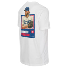 Clayton Kershaw Los Angeles Dodgers New Era Thank You Kersh T-Shirt - White - New Era Lifestyle