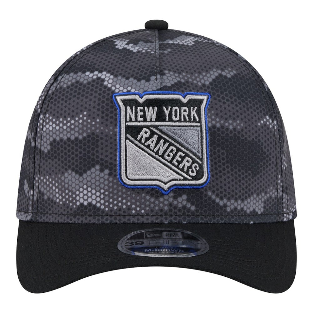 New York Rangers New Era Zero Dark 39THIRTY Flex Hat - Black - NHL 203577222