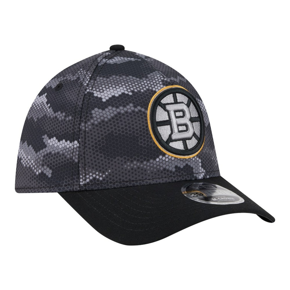 Boston Bruins New Era Zero Dark 39THIRTY Flex Hat - Black - NHL 203577224