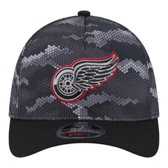 Detroit Red Wings New Era Zero Dark 39THIRTY Flex Hat - Black - NHL 203577225
