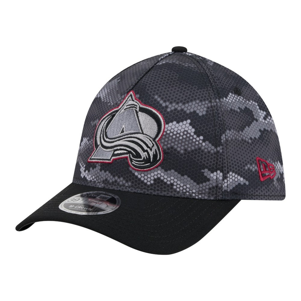 Colorado Avalanche New Era Zero Dark 39THIRTY Flex Hat - Black - NHL 203577226
