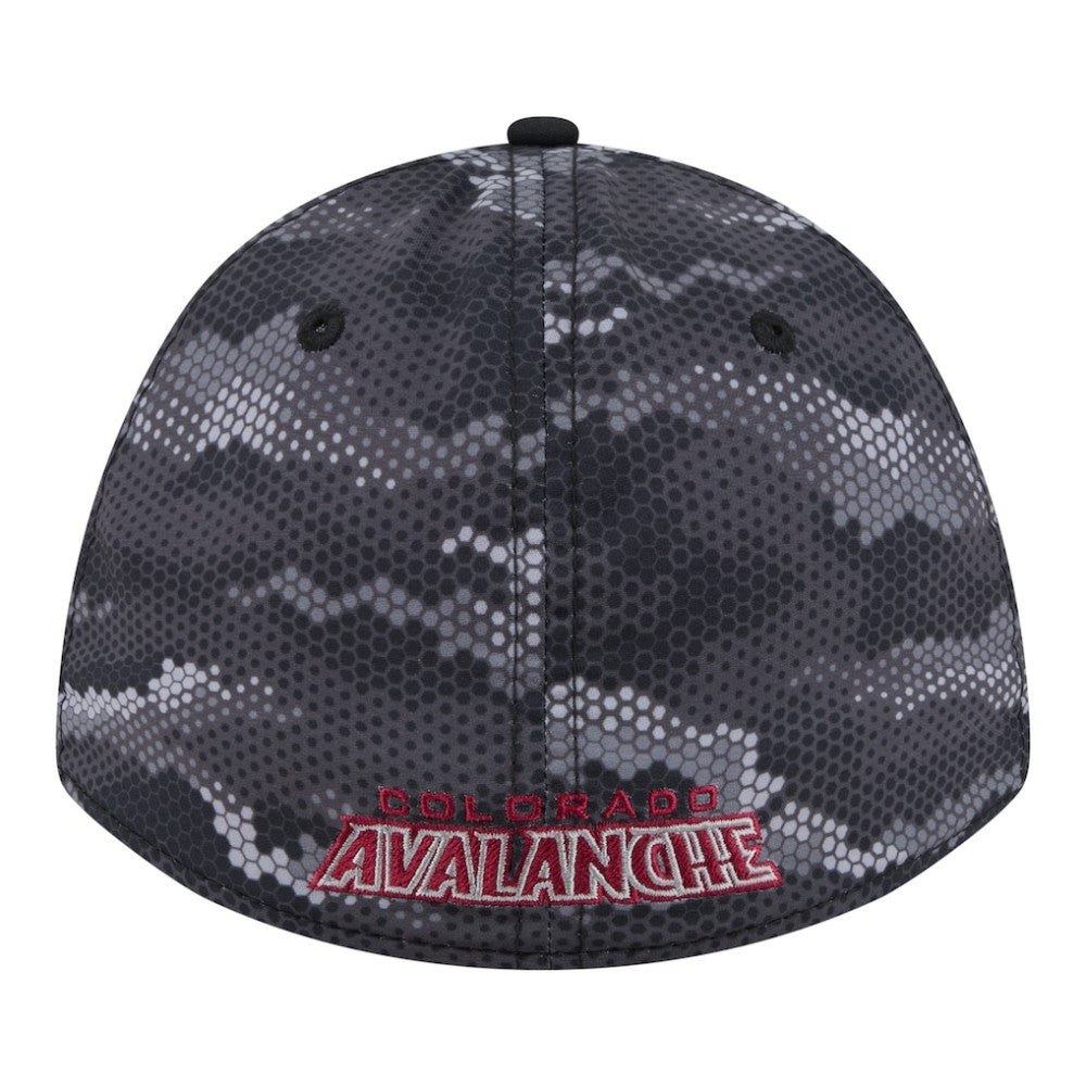 Colorado Avalanche New Era Zero Dark 39THIRTY Flex Hat - Black - NHL 203577226