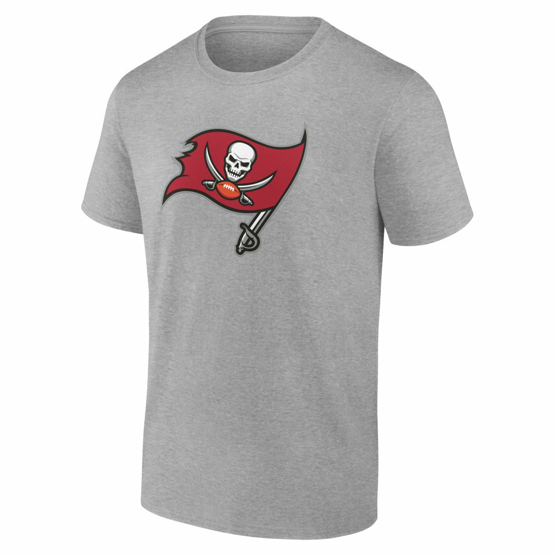 Tampa Bay Buccaneers Team Authentic Personalized Name & Number T-Shirt Gray