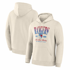 New York Rangers Alternate Legacy Hoodie - Cream - NHL 203577451