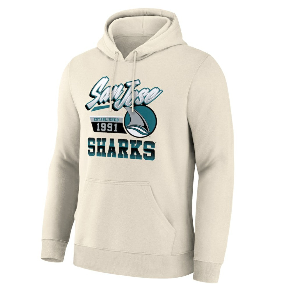 San Jose Sharks Alternate Legacy Hoodie - Cream - NHL 203577454