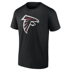 Atlanta Falcons Team Authentic Personalized Name & Number T-Shirt Black