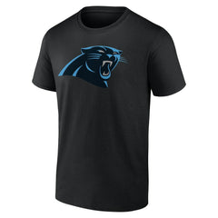 Carolina Panthers Team Authentic Personalized Name & Number T-Shirt Black