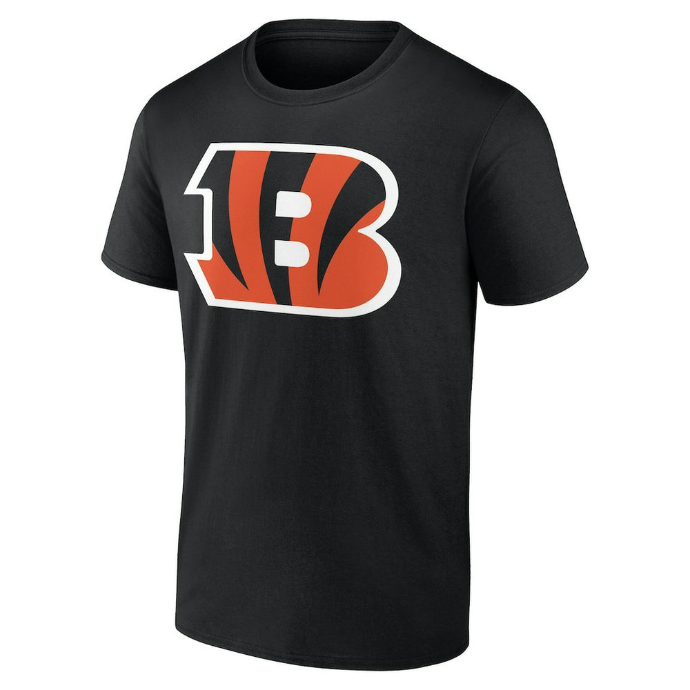Cincinnati Bengals Team Authentic Personalized Name & Number T-Shirt Black