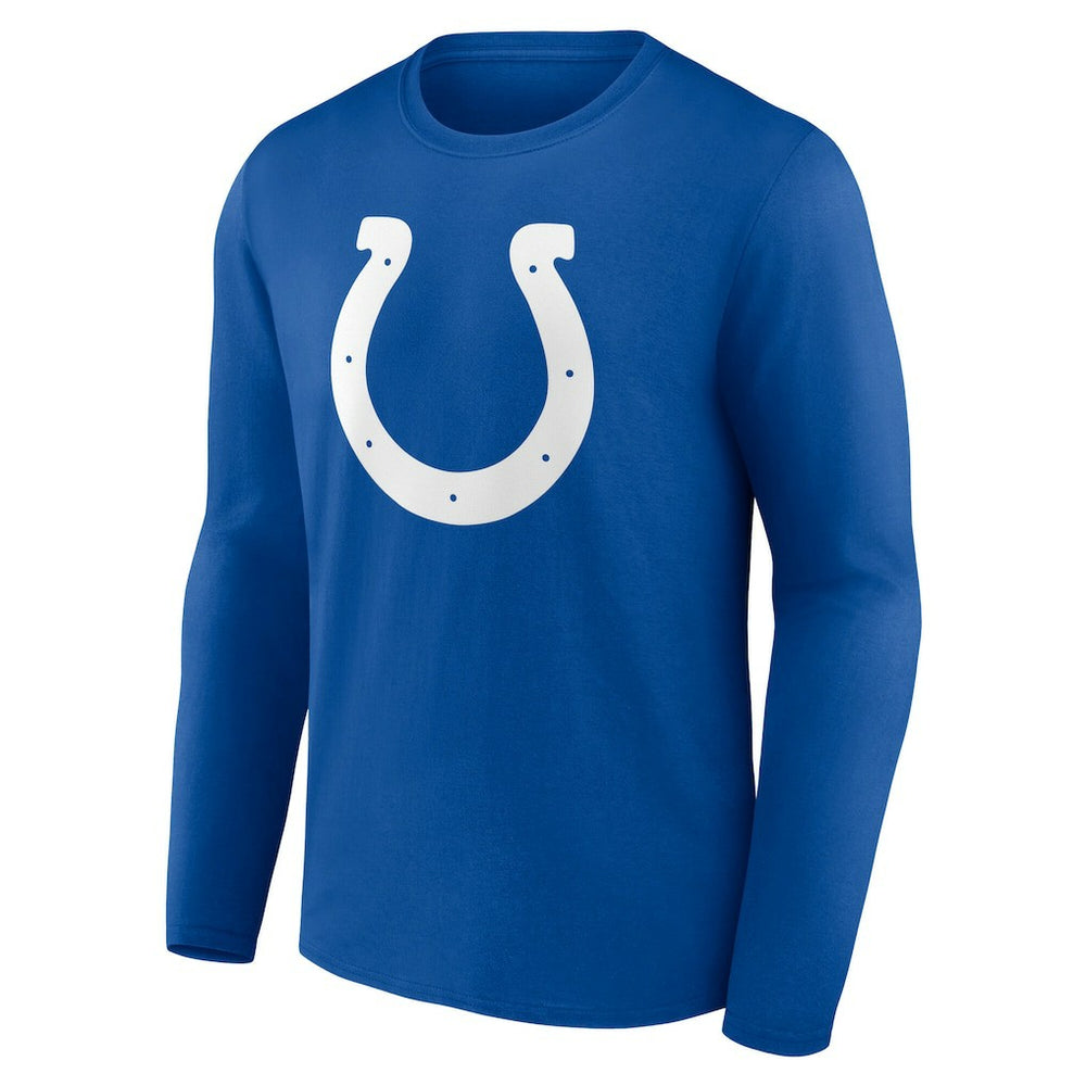 Indianapolis Colts Team Authentic Personalized Name & Number Long Sleeve T-Shirt Royal