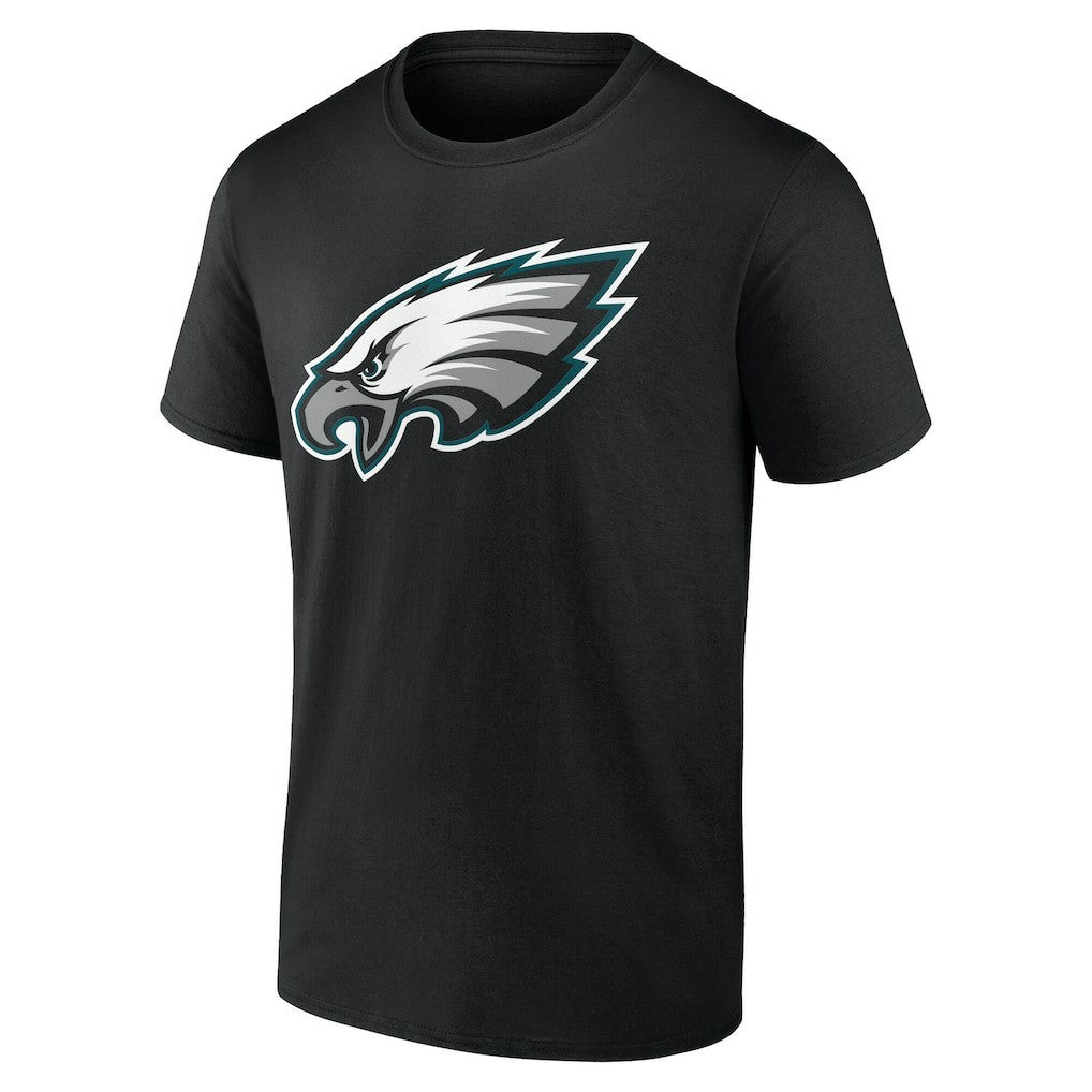 Philadelphia Eagles Team Authentic Personalized Name & Number T-Shirt Black