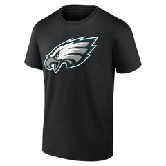 Philadelphia Eagles Team Authentic Personalized Name & Number T-Shirt Black