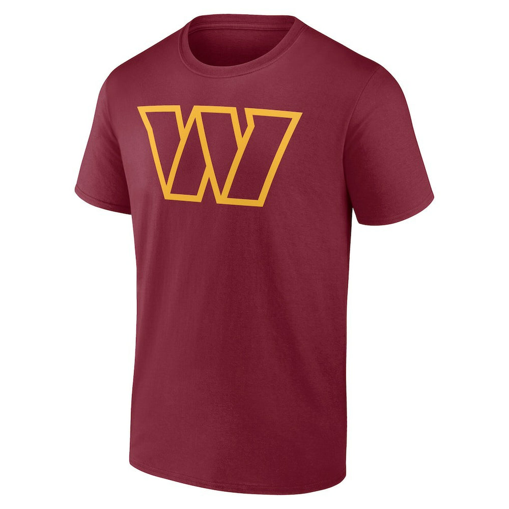 Washington Commanders Team Authentic Personalized Name & Number T-Shirt Burgundy