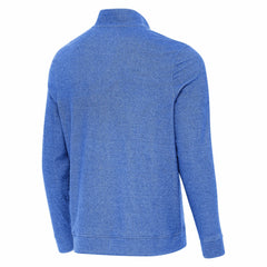 Los Angeles Dodgers Antigua 2025 World Series Champions Subtle Quarter-Zip Sweatshirt - Heather Royal - MLB on Sale