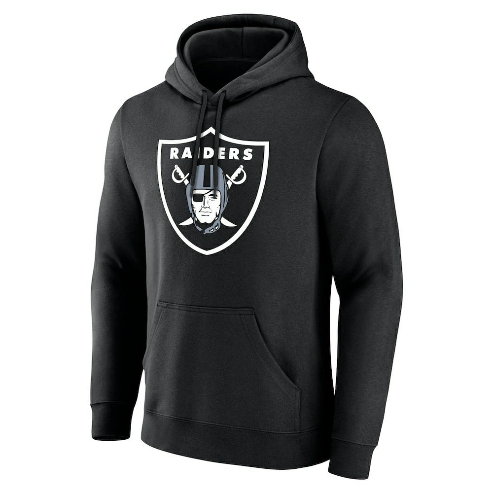 Las Vegas Raiders Big & Tall Team Authentic Custom Hoodie Black