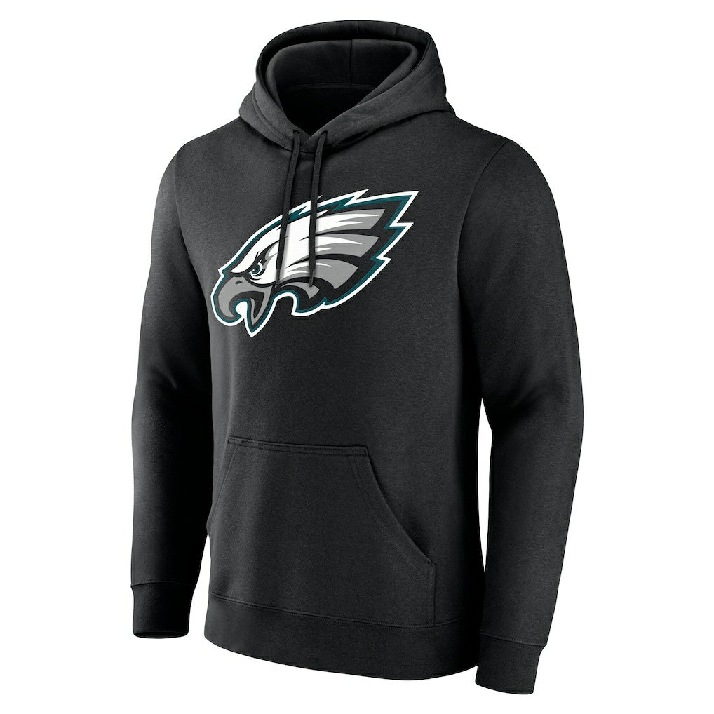 Philadelphia Eagles Big & Tall Team Authentic Custom Hoodie Black
