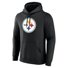 Pittsburgh Steelers Big & Tall Team Authentic Custom Hoodie Black
