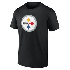Pittsburgh Steelers Big & Tall Team Authentic Custom T-Shirt Black