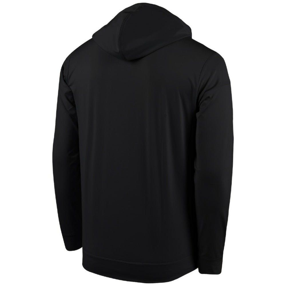 Los Angeles Dodgers 2025 World Series Champions Seabreeze Half-Zip Hoodie - Black - MLB Discount