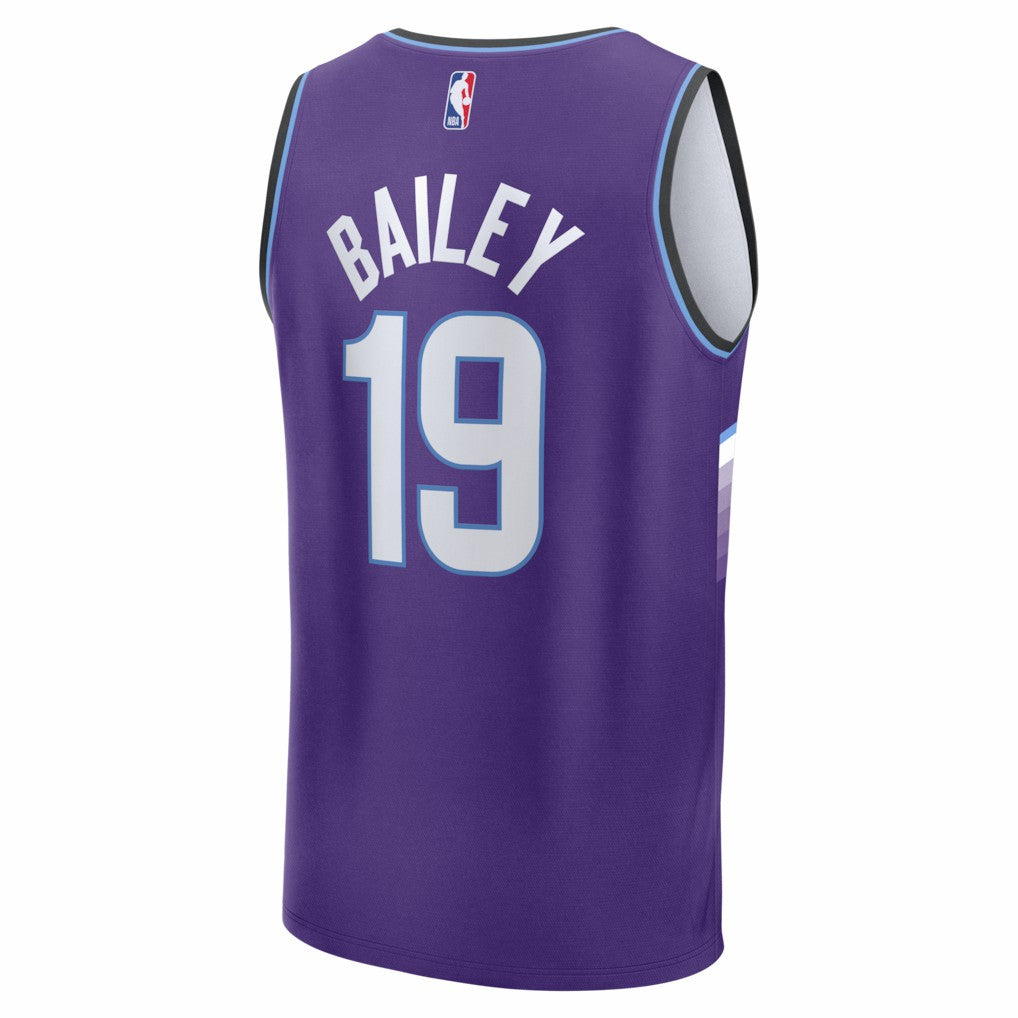 Ace Bailey Utah Jazz Fast Break Replica Jersey Purple Icon Edition | Fanatics